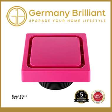 Germany Brilliant Smart Floor Drain Saringan Got Kamar Mandi VR01-PR