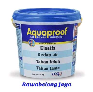 Aquaproof Cat Pelapis Anti Bocor 20 KG TRANSPARAN