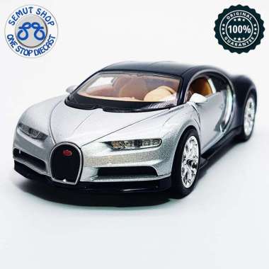 Multihomeware PAJANGAN MOBIL Bugatti Chiron / miniatur mobil sport Bugatti Chiron