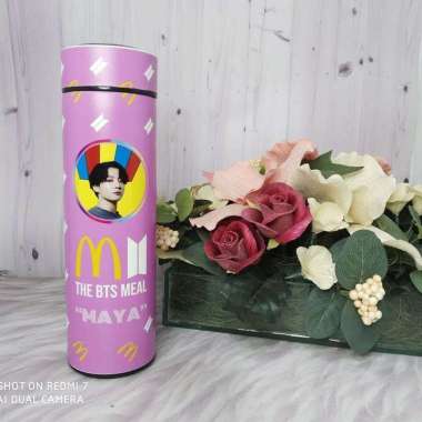 TUMBLER LED BTS /TERMOS AIR PANAS/CUSTOM TUMBLER BTS MCD