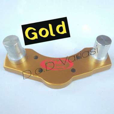 dudukan stang jepit Vixion cb150r Cb150r new Gold