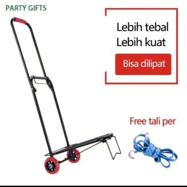 troli troly trolley lipat mini angkat galon dan gas lengkap dengan tali