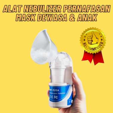 Alat Terapi Pernafasan Ultrasonic Inhale Nebulizer / Alat Terapi Pernapasan Asma Sesak Nafas