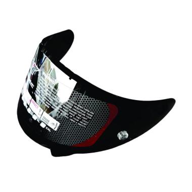 KYT Flat Visor for Vendetta 2 or Falcon 2 - Darksmoke Semua Ukuran Black