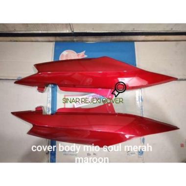 cover body mio soul merah maroon merk win