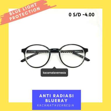Kacamata Minus Pria Wanita Model Oval Kacamata Minus Instan Siap Pakai Lensa Anti Radiasi Blueray Bl