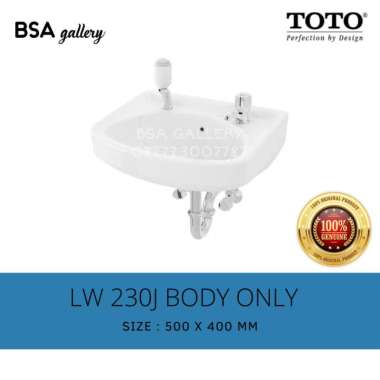 WASTAFEL TOTO LW230J BODY ONLY / WASTAFEL GANTUNG TOTO / WASHTAFEL WC
