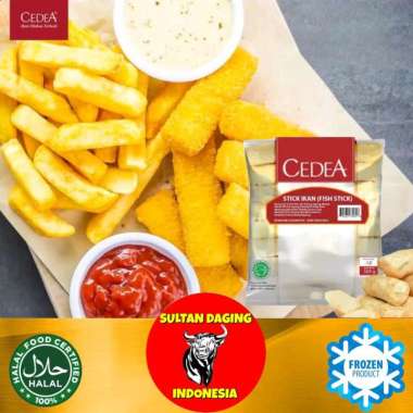 CEDEA STICK IKAN (FISH STICK) 500 GRAM ISI 25 PCS/ CEDEA STICK IKAN 500 GR/ STICK IKAN/ CEDEA IKAN F
