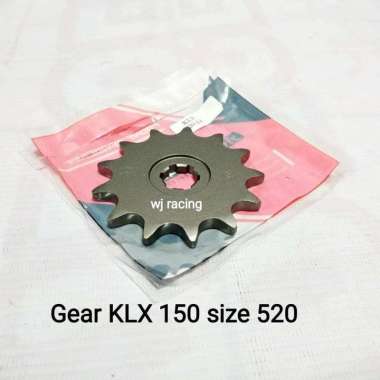Gear TK KLX 150 size 520 12 / 13 520x13 Grey
