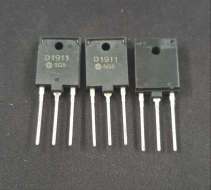 Transistor D1911 NPN Diffused Power Horizontal Deflection 600V 5A