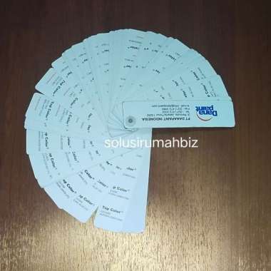 KATALOG CAT MOBIL KIPAS TOP COLOR METALLIC DANAPAINT TOPcolor warna