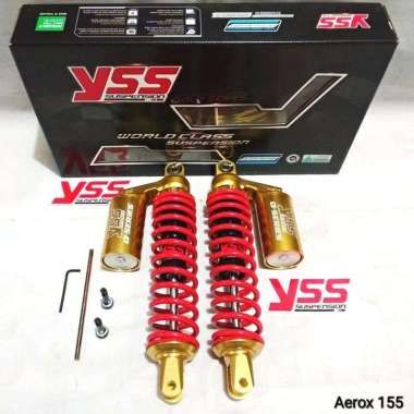 Sok YSS Aerox 155 tipe G-SERIES tabung atas Merah