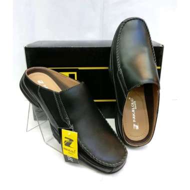 andal Sepatu Kulit Pakalolo N0863 - Black 43