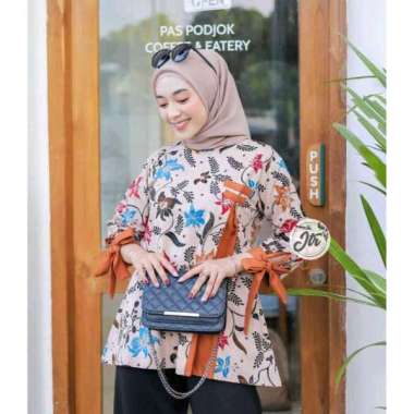 Blouse Batik Wanita Terbaru | Atasan Batik Wanita | Baju Batik | Baju Atasan Kantor Wanita | Baju Ca
