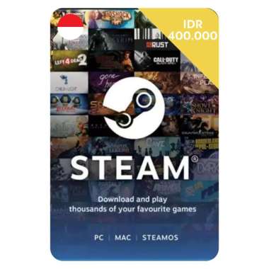Steam Wallet Code IDR 400.000