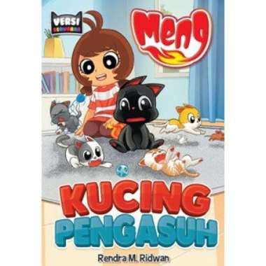 Buku Cerita Anak : Komik Meng Edisi Warna: Kucing Pengasuh - Mizan
