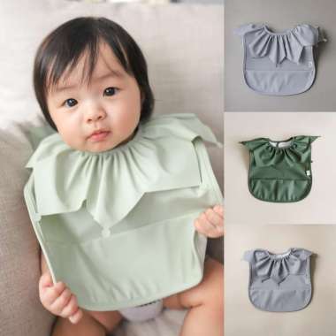 Mellow Starburst Bib Celemek Bayi Anak Hello Mellow Seaweed