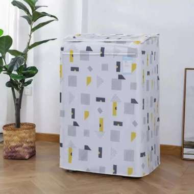Cover Mesin Cuci 10 kg / Kain Penutup Tutupan Atas Mesin Cuci 10 kg 103 Geometri