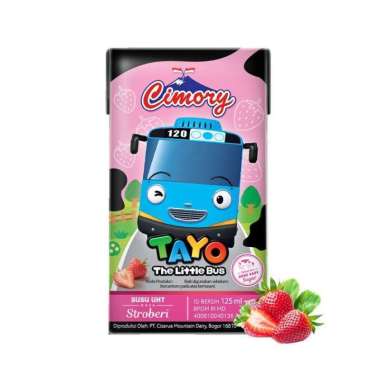 Promo Harga Cimory Susu UHT Strawberry 125 ml - Blibli