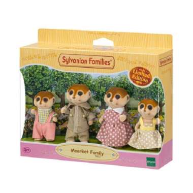 Mainan Koleksi Sylvanian Families Meerkat Family