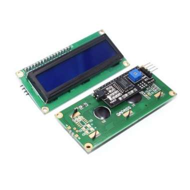 Promo LCD 16x2 1602 Biru Blue LCD With I2C IIC Module Arduino Limited
