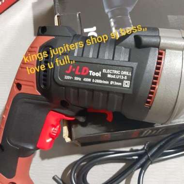 JLD BOR 13MM buat BESI KAYU BOR 13 MM KECEPATAN BISA DI ATUR BOR 13MM JLD 13-5 135