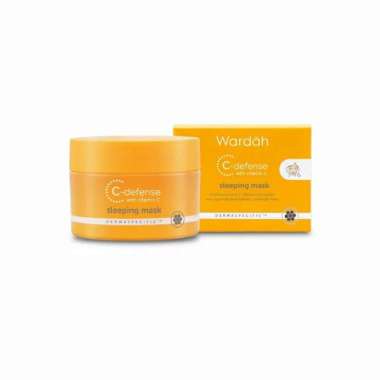 WARDAH C-Defense Sleeping Mask Gel dengan HiGrade Vitamin C 30 gr