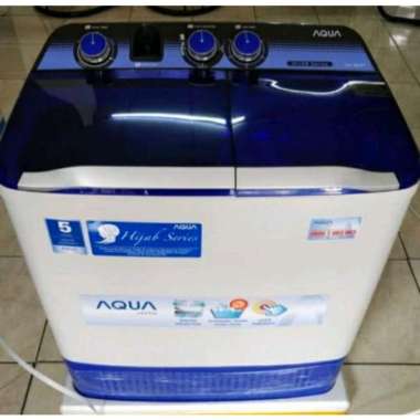 MESIN CUCI AQUA AQW880XT mesin cuci 2 tabung 8 kg
