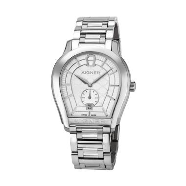 Aigner Vicenza Jam Tangan Pria [A1111] Silver