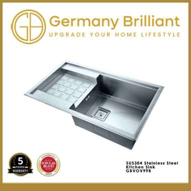 Germany Brilliant Kitchen Sink Bak Cuci Piring GBVOV99B