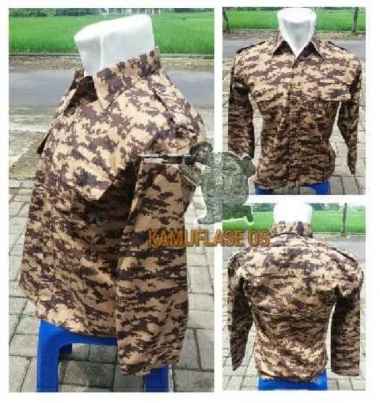 KEMEJA PDL PRAMUKA. baju pramuka PDL. M