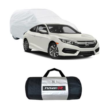 FUSION R Sarung Mobil Honda Civic Putih WATERPROOF Tasla Korean Import [ Cover Mobil Honda Civic ] -