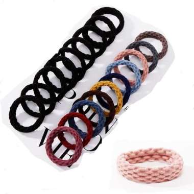 ONE-C332 C333 Ikat Rambut Korea Elastis / Kuncir Rambut Warna Warni / Karet Rambut Fashion Wanita /