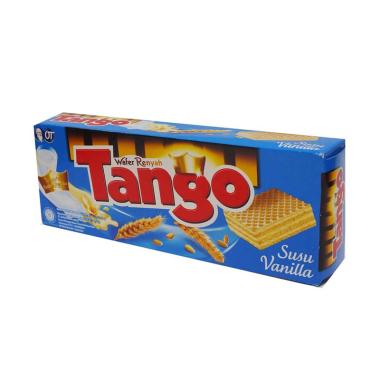 Promo Harga Tango Wafer Vanilla Milk 176 gr - Blibli