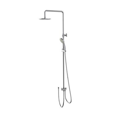 Wasser ESS-D331 Column System Wall Mounted Shower Head Chrome