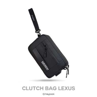 HEYLOOK Tas Selempang Pria Lexus Sling Bag Waterproof Pria Black