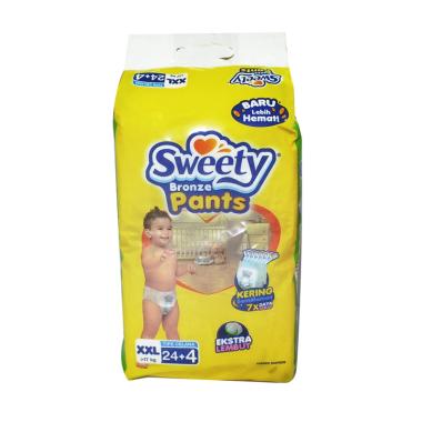 Promo Harga Sweety Bronze Pants Dry X-Pert XXL24 24 pcs - Blibli