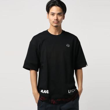 A Bathing Ape BAPE AAPE Universe SS Tee T-Shirt Pria