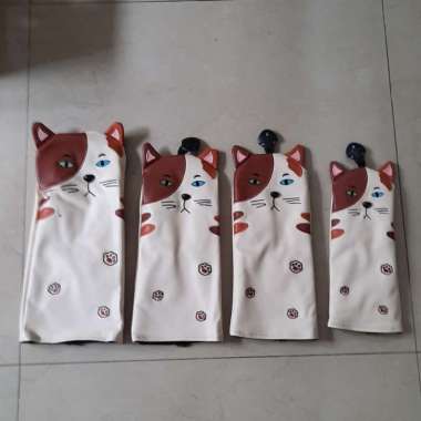 Golf Driver Wood Hybrid Rescue Cover Cat sarung stick driver