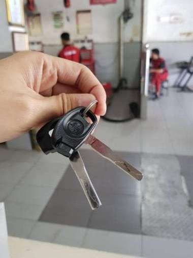 Kunci Kontak Mio J, Mio Gt Original Hitam