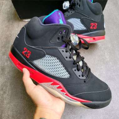 Air Jordan 5 Retro Top 3 || raging bulls red black metallic anthracite