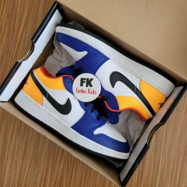 Air Jordan 1 Low Royal Yellow (GS) || black toe mustard university gold black toe unc