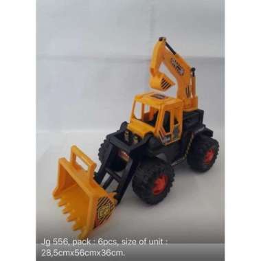 SG TOYS JG 556 MAINAN TRUCK EXCAVATOR KONSTRUKSI TRUK BEKO BESAR JG556