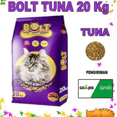 harga makanan kucing bolt 20kg