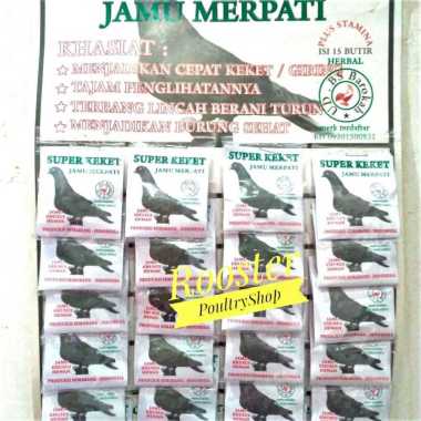 SUPER KEKET MERPATI Jamu Merpati Jamu Giring Merpati Herbal Merpati