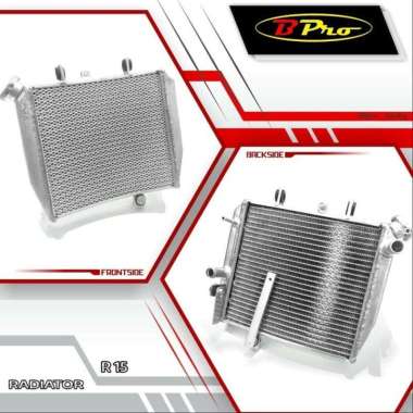 Radiator Yamaha R15 17-Up Bpro Silver