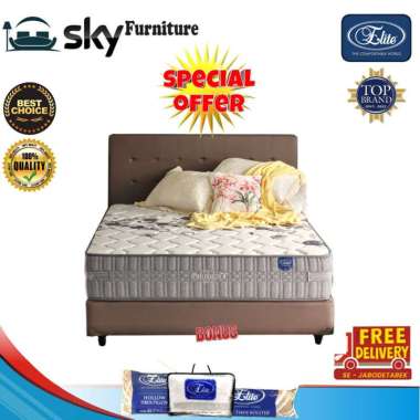 FULL SET Kasur ELITE Springbed Prudent New Edition 120 x 200