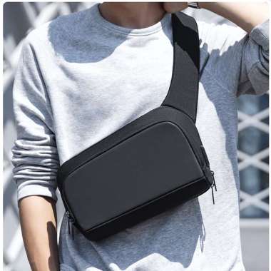 Mark Ryden Tas Selempang Pria Waist Bag Sling Bag MR8893 Hitam