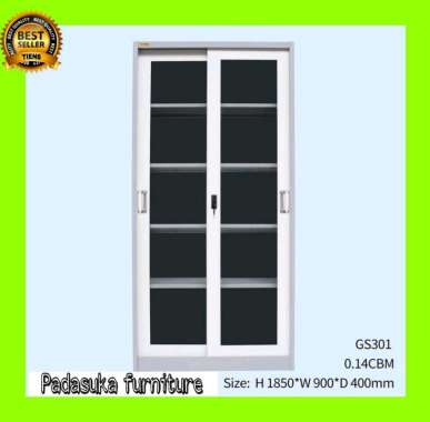lemari arsip 2 pintu besi
