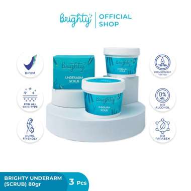 [Scrub Package] Brighty Underarm Scrub 3 pcs SCRUB
